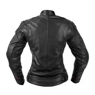 Women’s Leather Motorcycle Jacket W-TEC Urban Noir Lady - Black