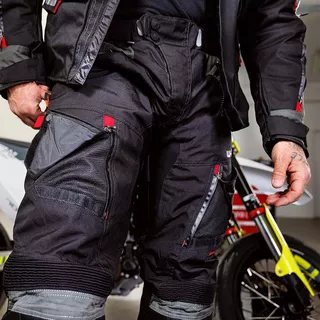 Motorcycle Pants W-TEC Excellent - Thunderstorm Gray