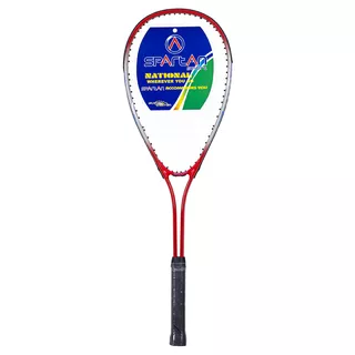 Die Squash-Rakete Spartan Alu - schwarz - rot