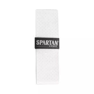 Tenisový grip Spartan Super Tacky 0,6 mm - biela