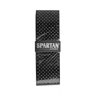 Grip za tenis lopar Spartan Super Tacky 0,6mm - črna