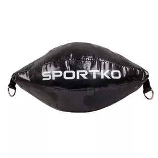 Worek treningowy SportKO GP2 22x40cm / 4,5kg - Czarny