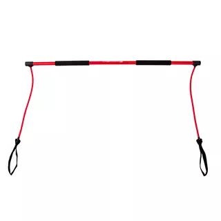 inSPORTline Fitness-Stange mit Gummi 130 cm