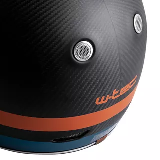 Карбонова мото каска W-TEC V135 Matt Carbon