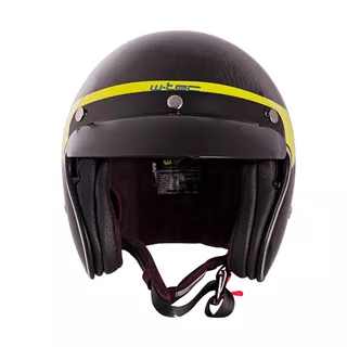 Motorcycle Helmet W-TEC Vacabro - Glossy Carbon