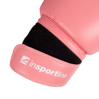 Boks rokavice inSPORTline Ravna - roza -bela