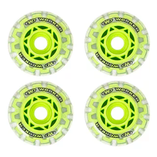 Inline Wheels WORKER TriGo Skate 64 mm - Green