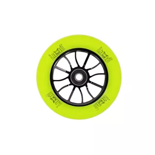 Scooter Wheels LMT S 110 mm w/ ABEC 9 Bearings - Black-Green - Black-Green