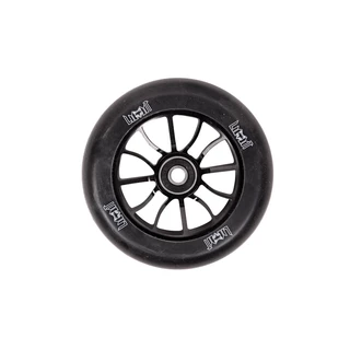 Scooter Wheels LMT S 110 mm w/ ABEC 9 Bearings - Black-Green - Black/black