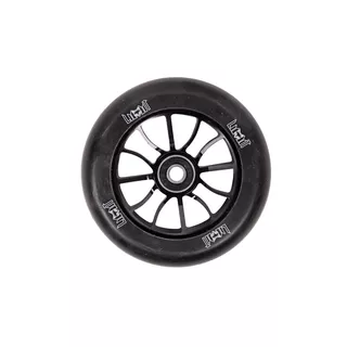 Scooter Wheels LMT S 110 mm w/ ABEC 9 Bearings - Black-Green - Black/black