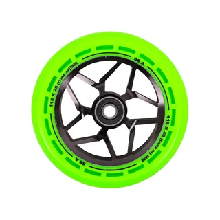 Kolečka LMT L Wheel 115 mm s ABEC 9 ložisky - černo-zelená