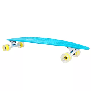 Plastic Longboard WORKER Pike 36ʺ W/ Light Up Wheels - Green