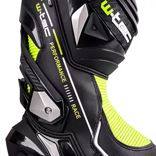 Motorcycle Boots W-TEC Beastor - Black-Green