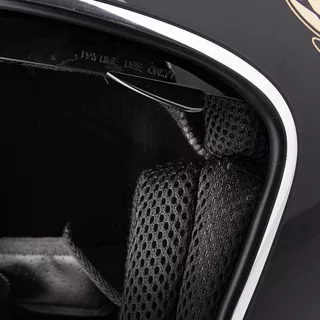 Moto čelada W-TEC V537 Black Heart - Hot Rod Angel, černá lesk