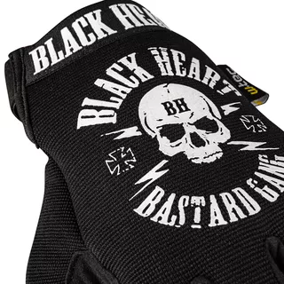 Motorcycle Gloves W-TEC Black Heart Radegester - Black