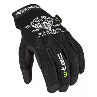 Motorcycle Gloves W-TEC Black Heart Renogade - Black