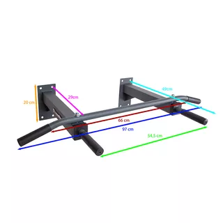 Wall-Mounted Pull-Up Bar inSPORTline LCR1102