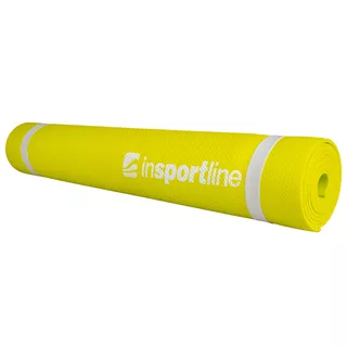 Exercise Mat inSPORTline EVA 173 x 60 cm - Bright Blue - Yellow