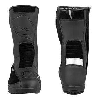 W-TEC Glosso Motorradstiefel - schwarz