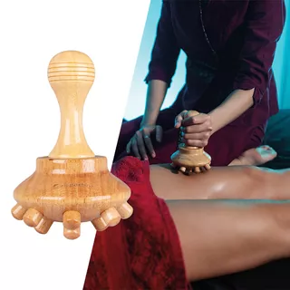 Wooden Mushroom Massager inSPORTline Rostas