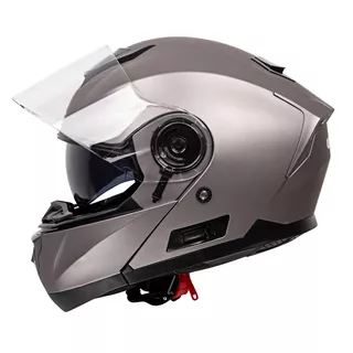 Kask motocyklowy szczękowy otwierany z blendą W-TEC Lanxamo