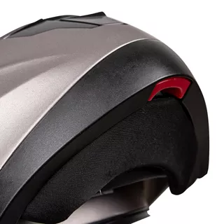 Kask motocyklowy szczękowy otwierany z blendą W-TEC Lanxamo