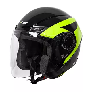 Přilba moto W-TEC Nankko Black-Fluo