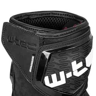 W-TEC Grimster Motorradschuhe - schwarz