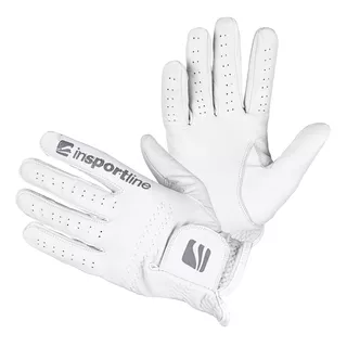 Men’s Leather Gloves inSPORTline Elmgreen - Creamy White