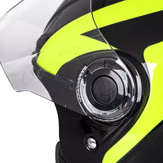 Kask motocyklowy otwarty W-TEC Nankko Black-Fluo