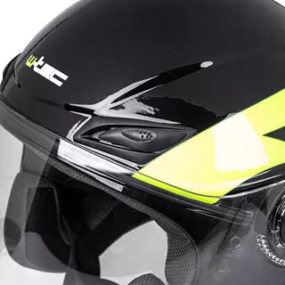 Kask motocyklowy otwarty W-TEC Nankko Black-Fluo