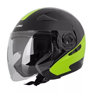 Moto prilba W-TEC Neikko Black-Fluo