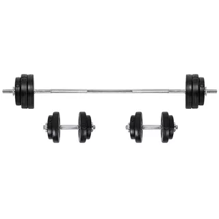 Dumbbell Set w/ Dip Station inSPORTline Power Tower 3-50 kg