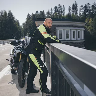 Męskie spodnie motocyklowe W-TEC Spirital