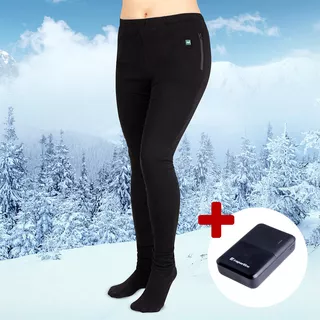 Dámské vyhřívané kalhoty W-TEC Insupants Lady s 10 000 mAh powerbankou