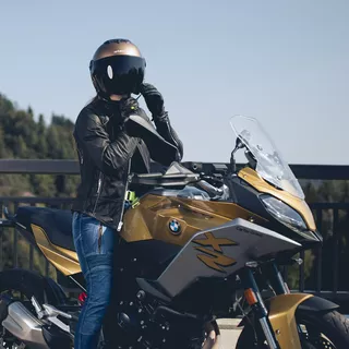 Moto přilba W-TEC Yucato - hnědá