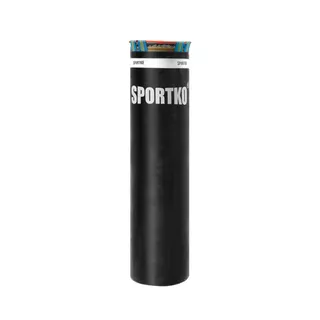 Worek bokserski SportKO Elite MP0 35x130 cm / 30kg - Czarny - Czarny