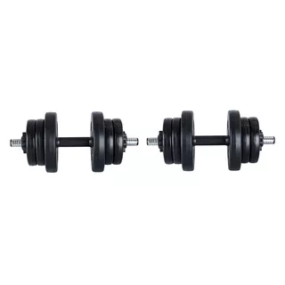 Jednoruční nakládací činkový set inSPORTline DBS2181 2x 3-10kg