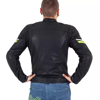 Kožená moto bunda W-TEC Montegi - 2. akosť