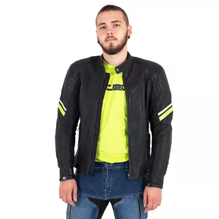 Leather Motorcycle Jacket W-TEC Montegi