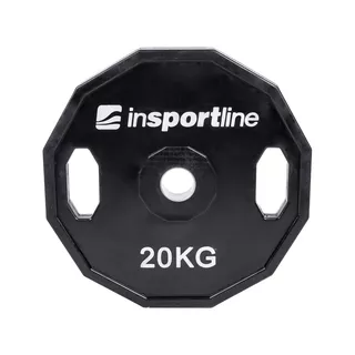 inSPORTline Ruberton Set gummierte Olympia Hantelscheiben 1,25-25 kg