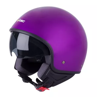 Čelada za skuter W-TEC FS-710 - Mornarsko modra - Lila