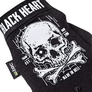 Мото ръкавици W-TEC Black Heart Web Skull
