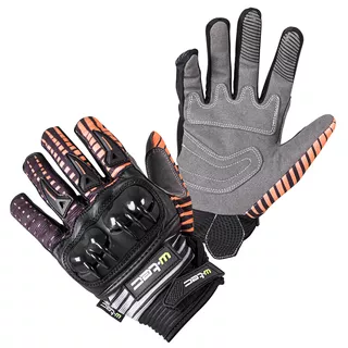 Moto rukavice W-TEC Hardta NF-5350 - oranžová