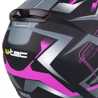 W-TEC FS-805V Future Magenta Integralhelm