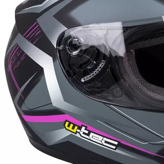 Integral Helmet W-TEC FS-805V Future Magenta - Black-Violet