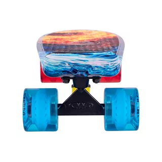 Penny Board WORKER Colory 22" - Acid Rainbow (regebogen)