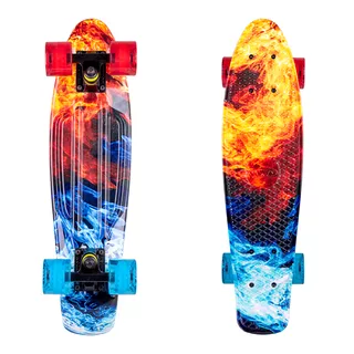 Penny board WORKER Colory 22" - Frostfire (oranžovo-modrá)