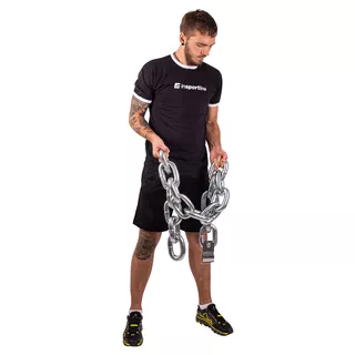 Vzpieračské reťaze s tyčou inSPORTline Chainbos Set 2x30 kg