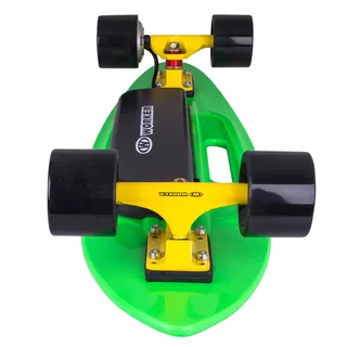 Elektrický longboard WORKER Smuthrider - žluto-zelená